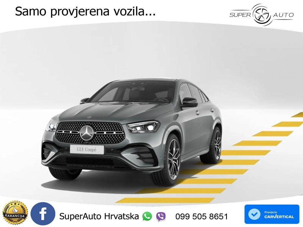 Mercedes GLE Coupe 450d (367 KS) EQ Boost 4MATIC 9G-TRONIC AMG LED+GR, fotografija 2