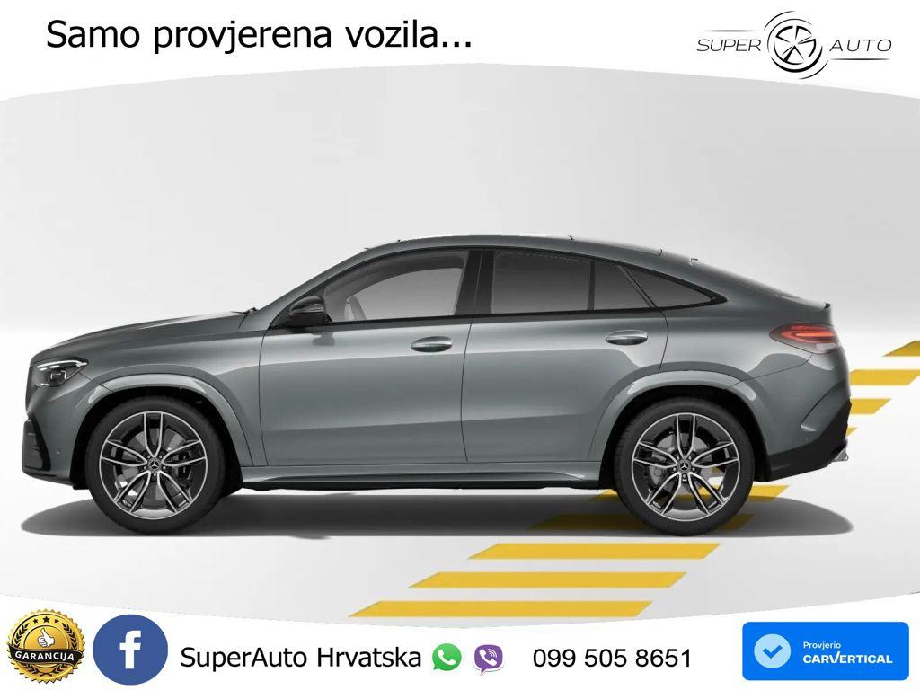 Mercedes GLE Coupe 450d (367 KS) EQ Boost 4MATIC 9G-TRONIC AMG LED+GR, fotografija 4