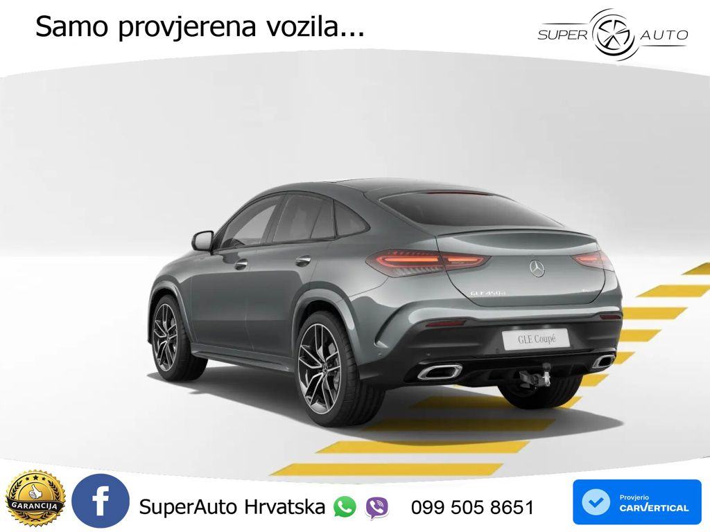 Mercedes GLE Coupe 450d (367 KS) EQ Boost 4MATIC 9G-TRONIC AMG LED+GR, fotografija 5