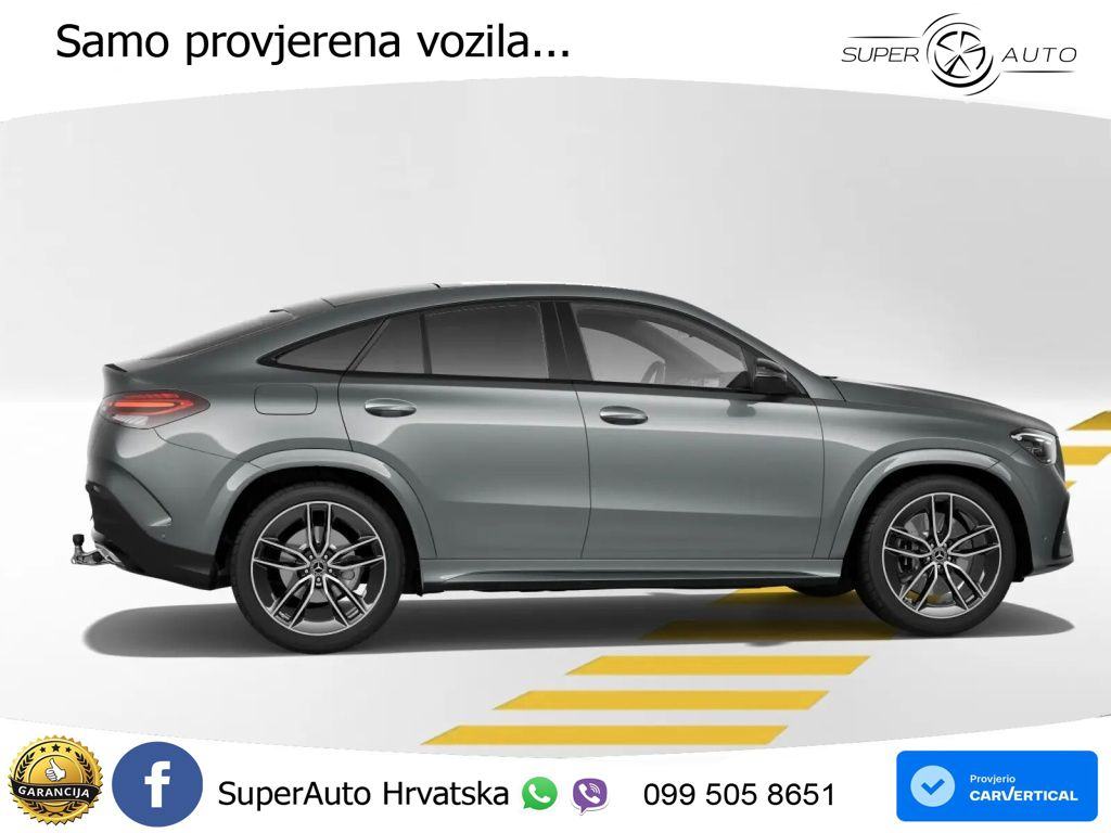 Mercedes GLE Coupe 450d (367 KS) EQ Boost 4MATIC 9G-TRONIC AMG LED+GR, fotografija 8