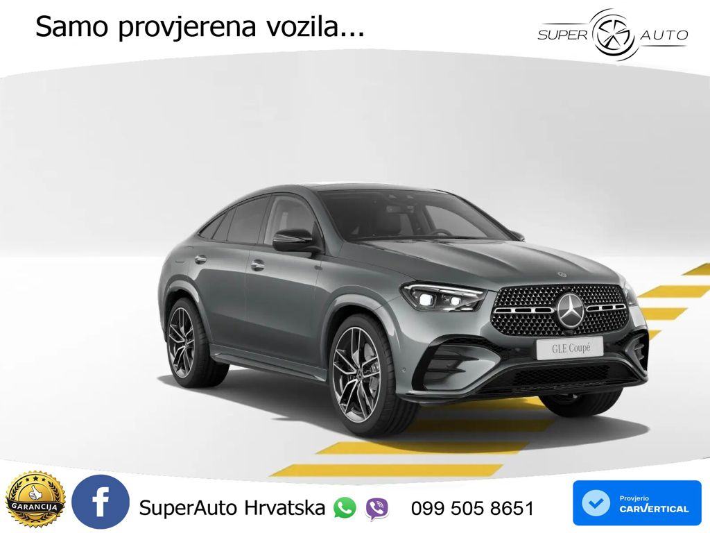 Mercedes GLE Coupe 450d (367 KS) EQ Boost 4MATIC 9G-TRONIC AMG LED+GR, fotografija 9