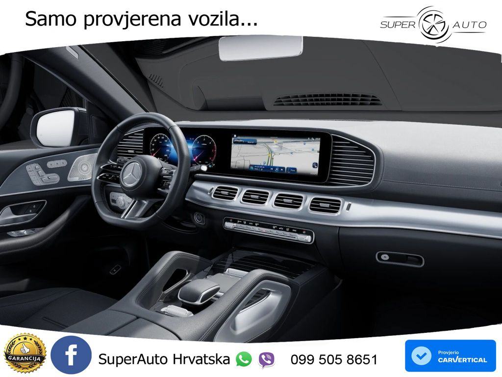 Mercedes GLE Coupe 450d (367 KS) EQ Boost 4MATIC 9G-TRONIC AMG LED+GR, fotografija 13