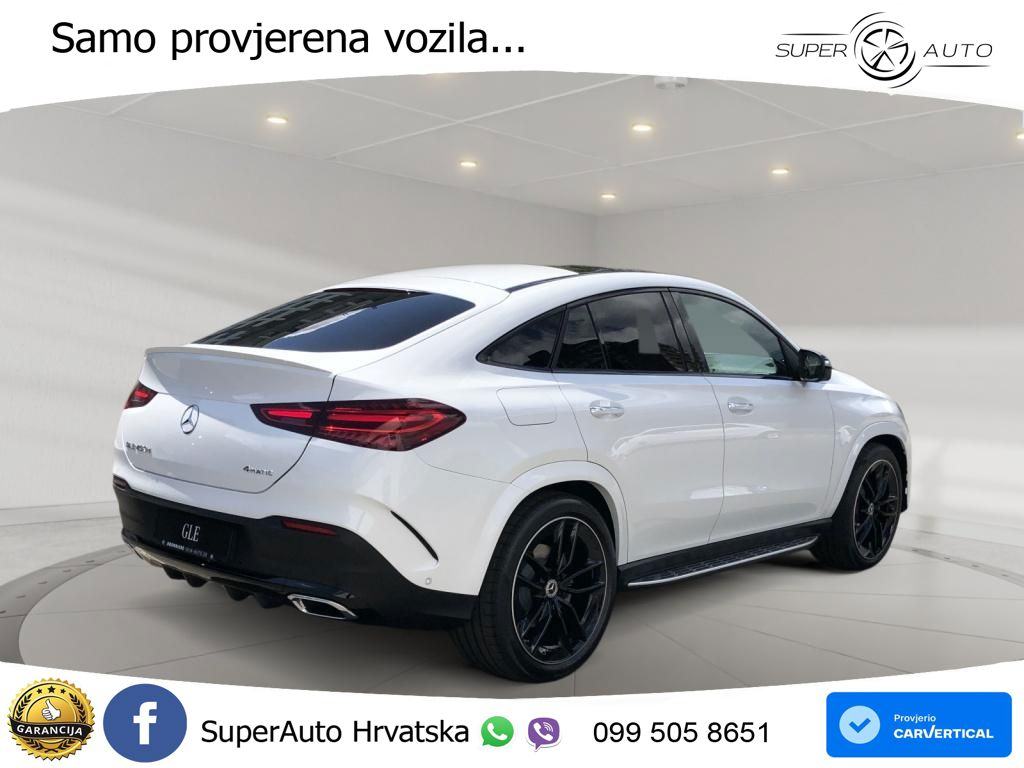 Mercedes GLE Coupe 450d (367 KS) EQ Boost 4MATIC 9G-TRONIC AMG LED+GR, fotografija 3