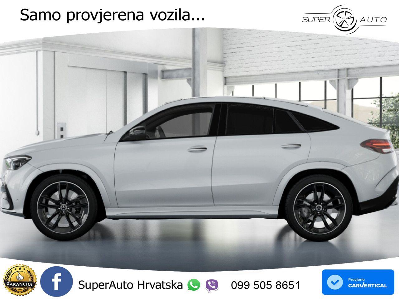 Mercedes GLE Coupe 450d (367 KS) EQ Boost 4MATIC 9G-TRONIC AMG LED+GR, fotografija 5