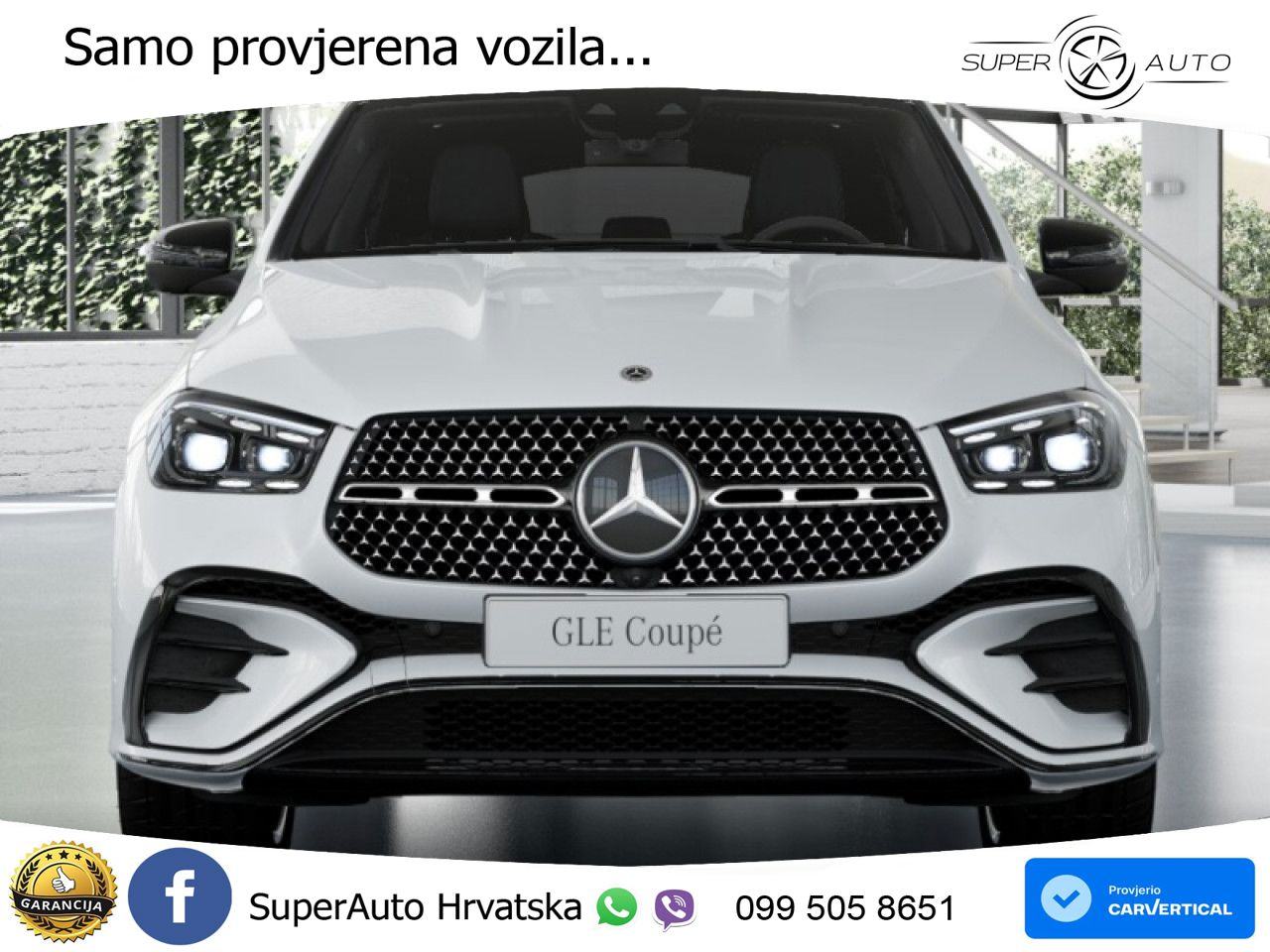 Mercedes GLE Coupe 450d (367 KS) EQ Boost 4MATIC 9G-TRONIC AMG LED+GR, fotografija 6