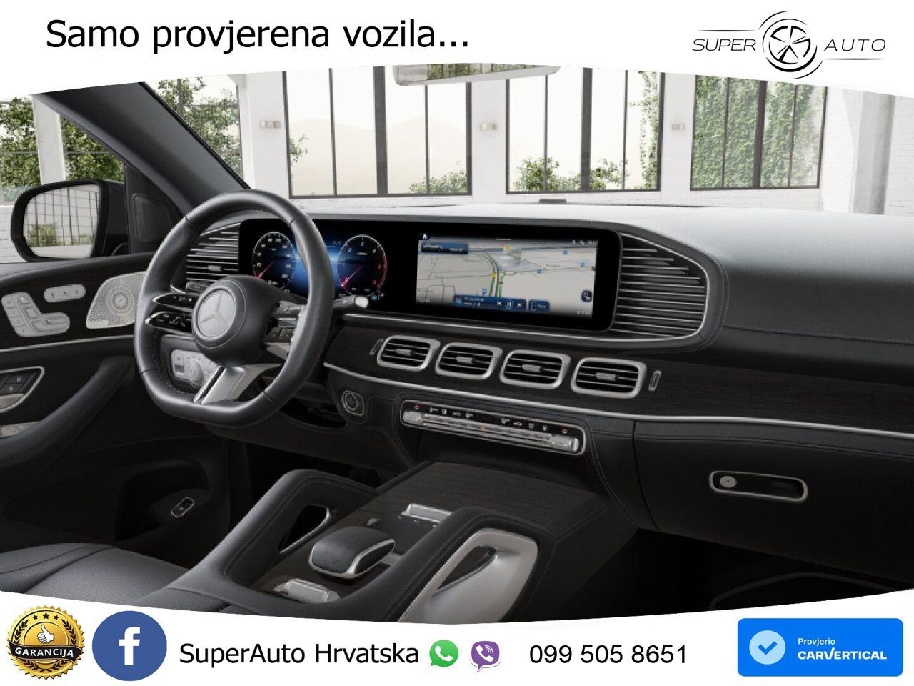 Mercedes GLE Coupe 450d (367 KS) EQ Boost 4MATIC 9G-TRONIC AMG LED+GR, fotografija 9