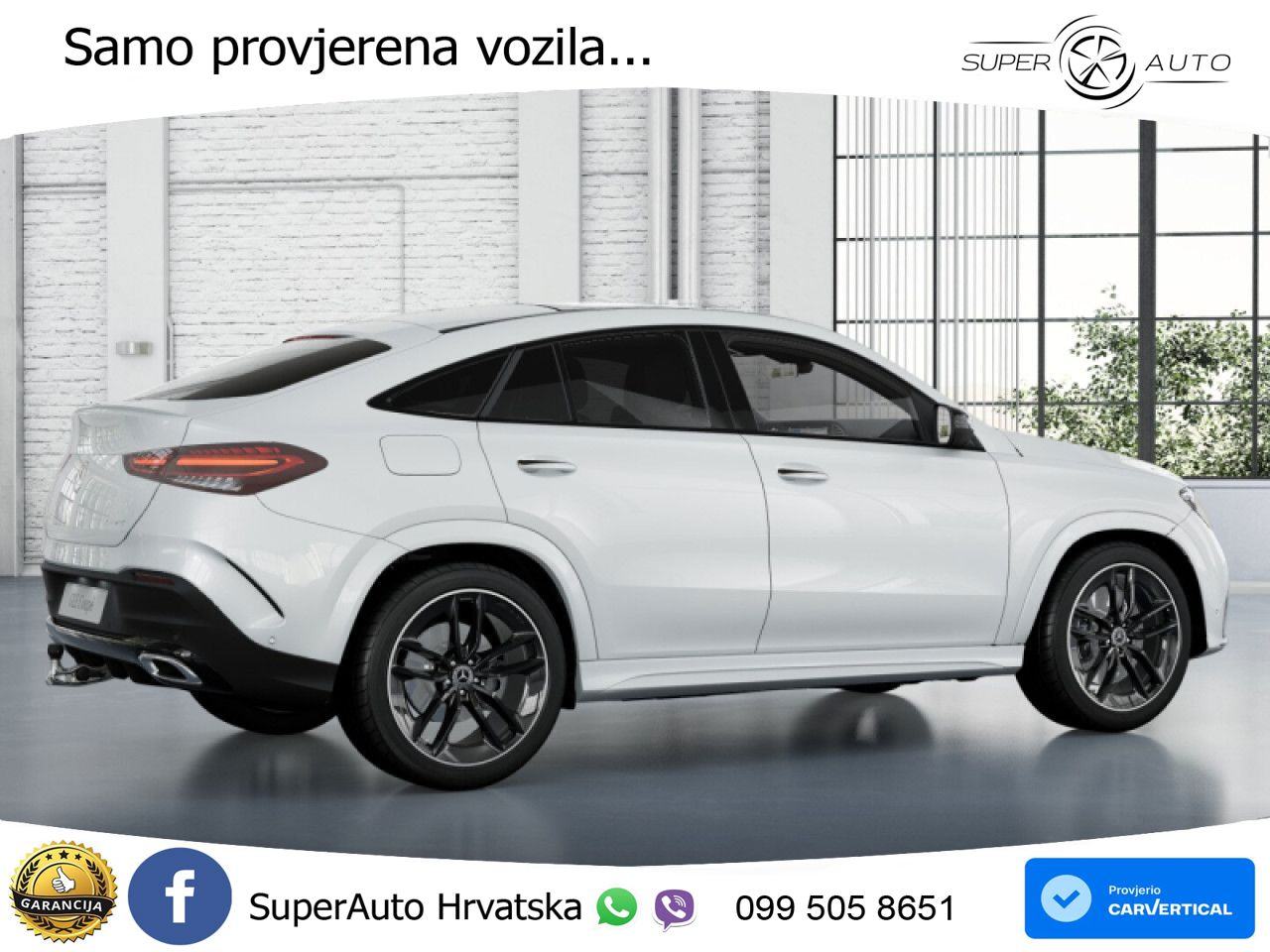 Mercedes GLE Coupe 450d (367 KS) EQ Boost 4MATIC 9G-TRONIC AMG LED+GR, fotografija 15