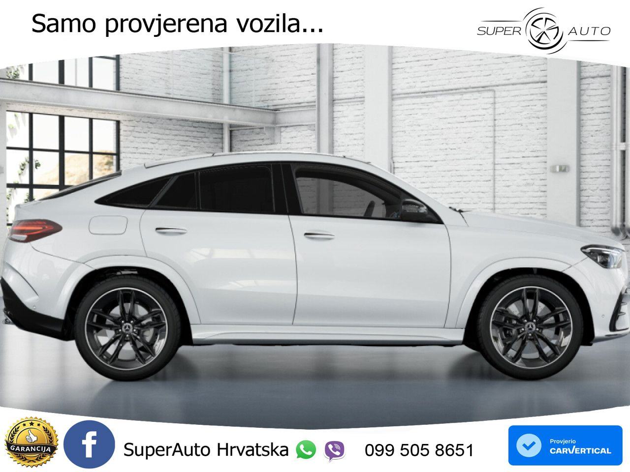 Mercedes GLE Coupe 450d (367 KS) EQ Boost 4MATIC 9G-TRONIC AMG LED+GR, fotografija 17