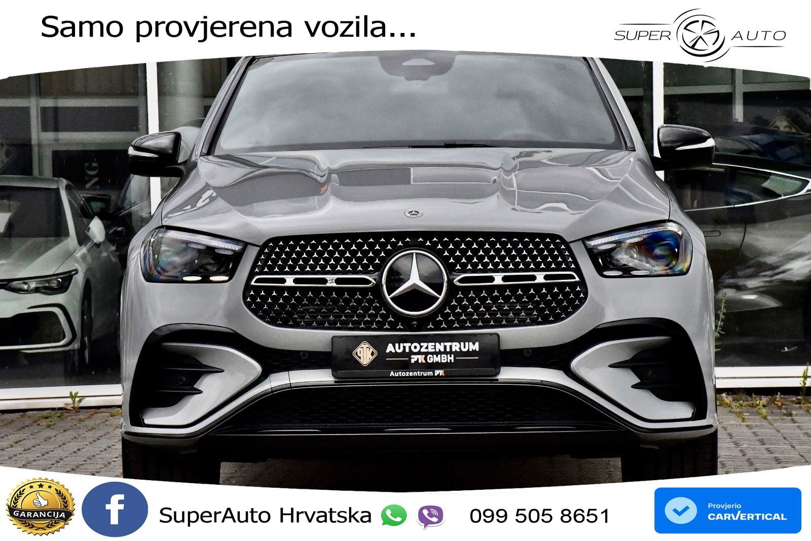 Mercedes GLE Coupe 450d (367 KS) EQ Boost 4MATIC 9G-TRONIC AMG LED+GR, fotografija 2