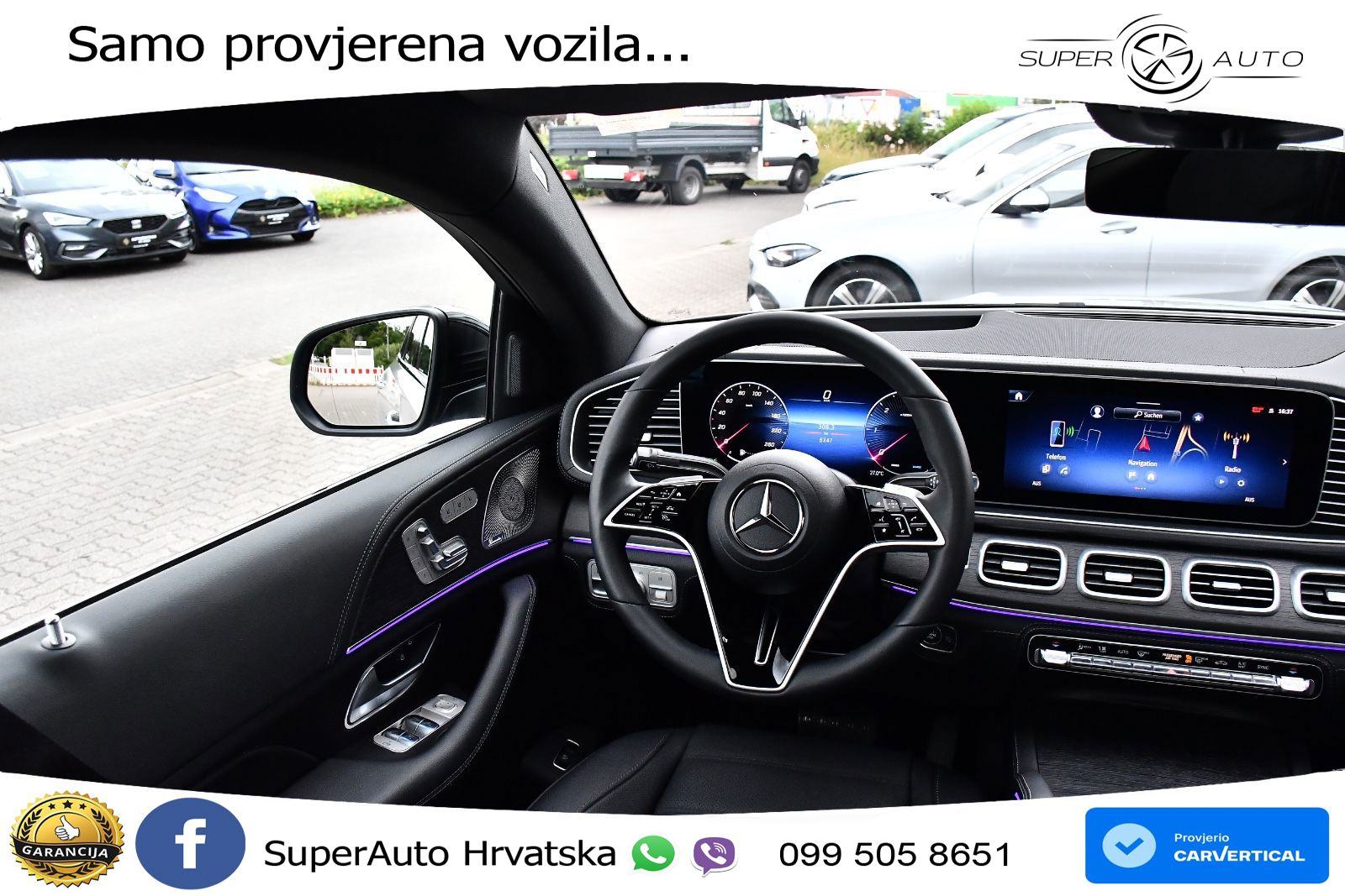 Mercedes GLE Coupe 450d (367 KS) EQ Boost 4MATIC 9G-TRONIC AMG LED+GR, fotografija 17
