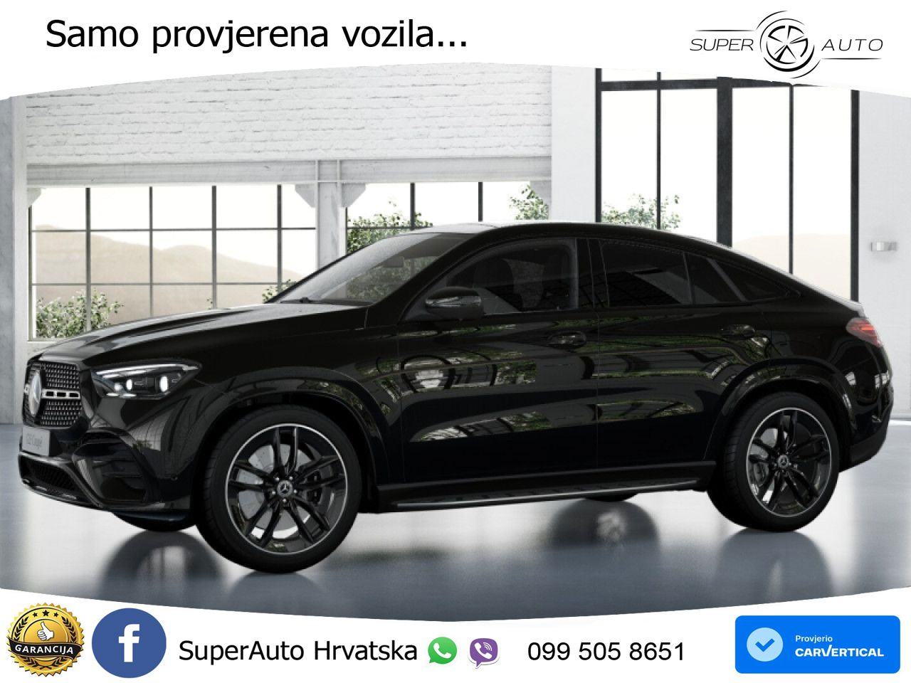 Mercedes GLE Coupe 450d (367 KS) EQ Boost 4MATIC 9G-TRONIC AMG LED+GR, fotografija 3