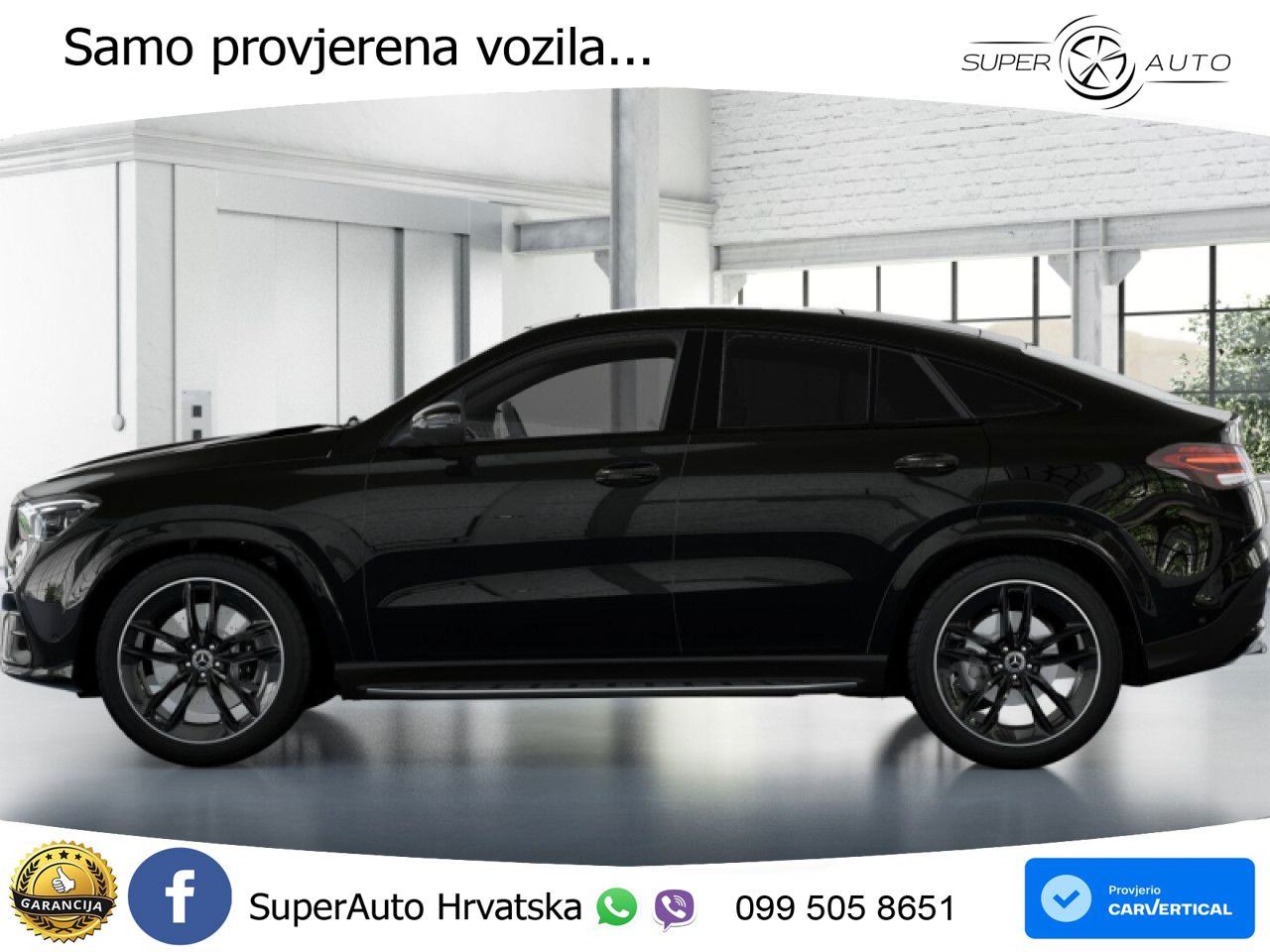 Mercedes GLE Coupe 450d (367 KS) EQ Boost 4MATIC 9G-TRONIC AMG LED+GR, fotografija 5