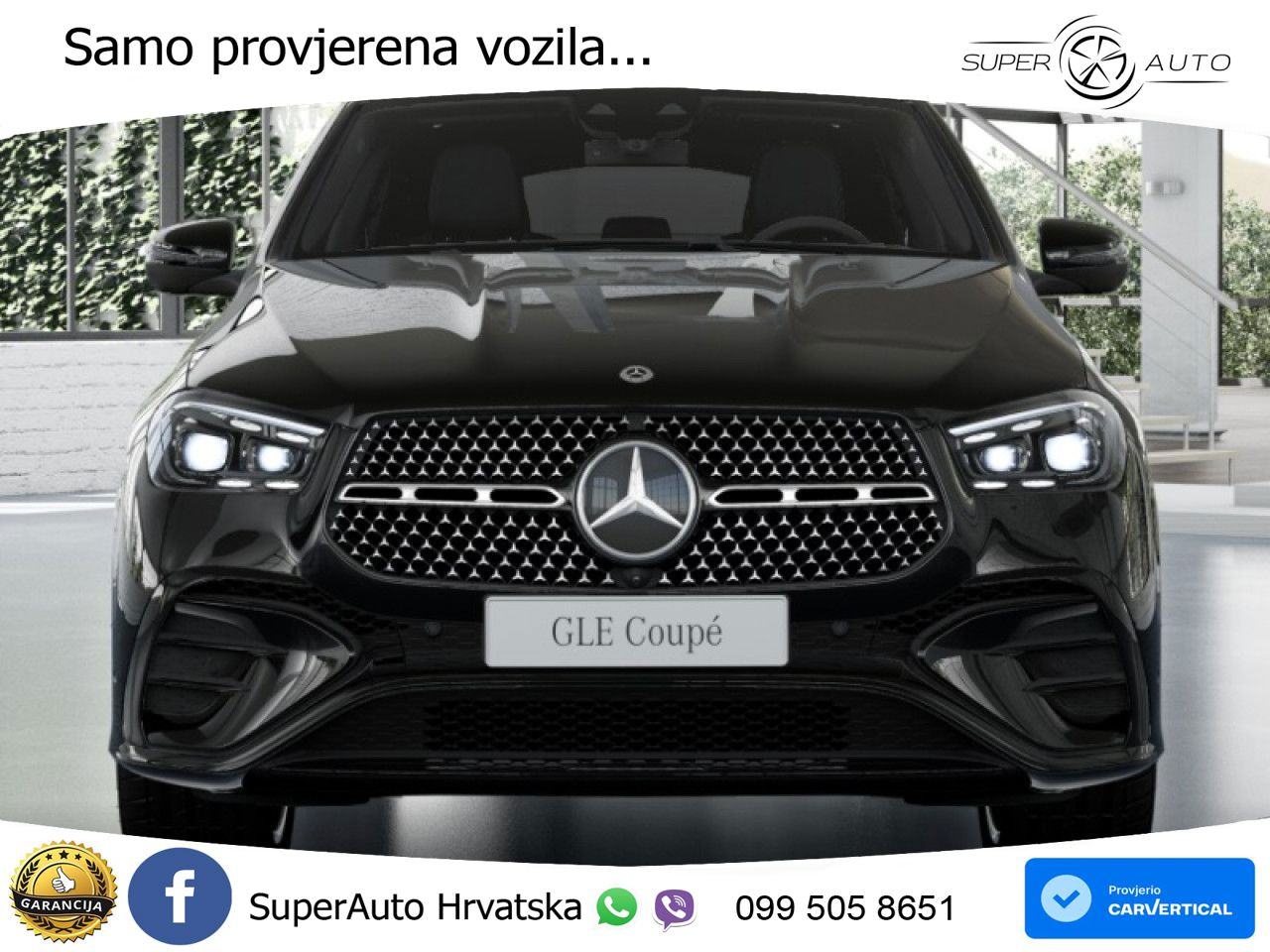 Mercedes GLE Coupe 450d (367 KS) EQ Boost 4MATIC 9G-TRONIC AMG LED+GR, fotografija 6