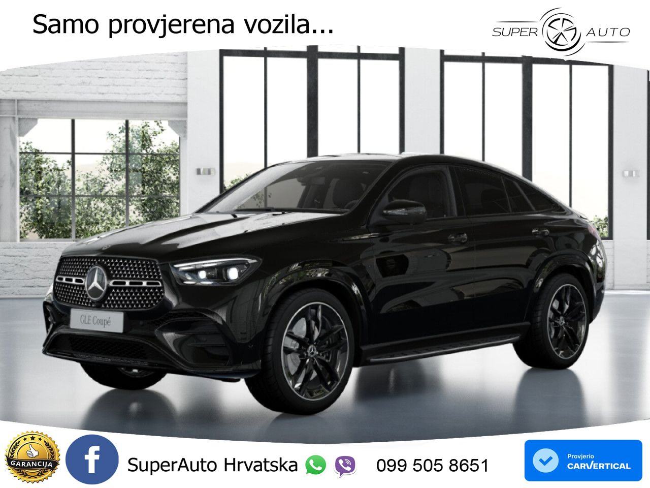 Mercedes GLE Coupe 450d (367 KS) EQ Boost 4MATIC 9G-TRONIC AMG LED+GR, fotografija 12