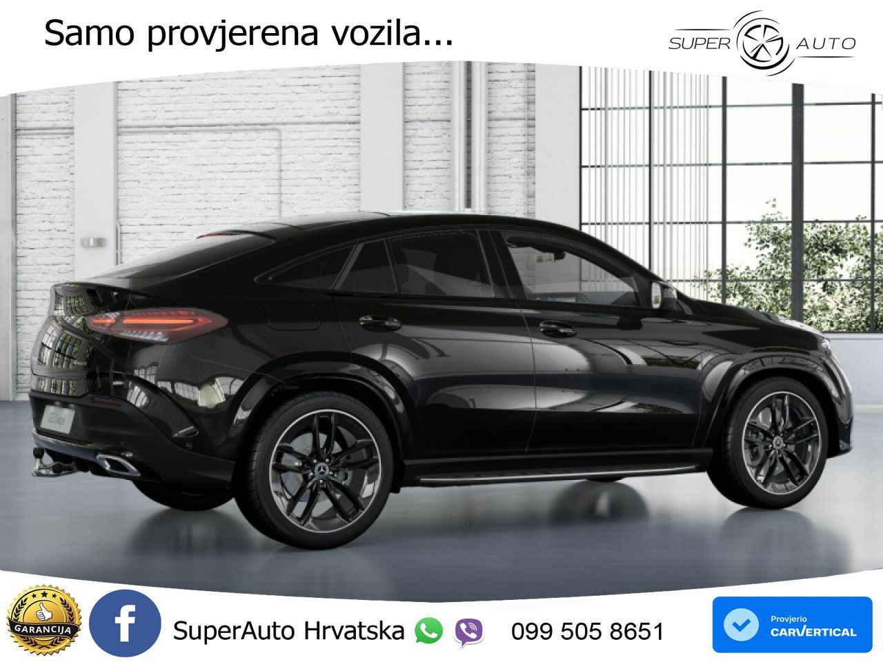 Mercedes GLE Coupe 450d (367 KS) EQ Boost 4MATIC 9G-TRONIC AMG LED+GR, fotografija 15