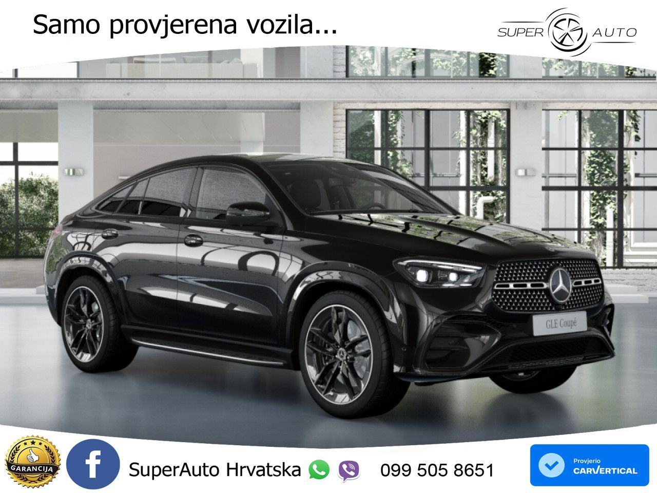 Mercedes GLE Coupe 450d (367 KS) EQ Boost 4MATIC 9G-TRONIC AMG LED+GR, fotografija 16
