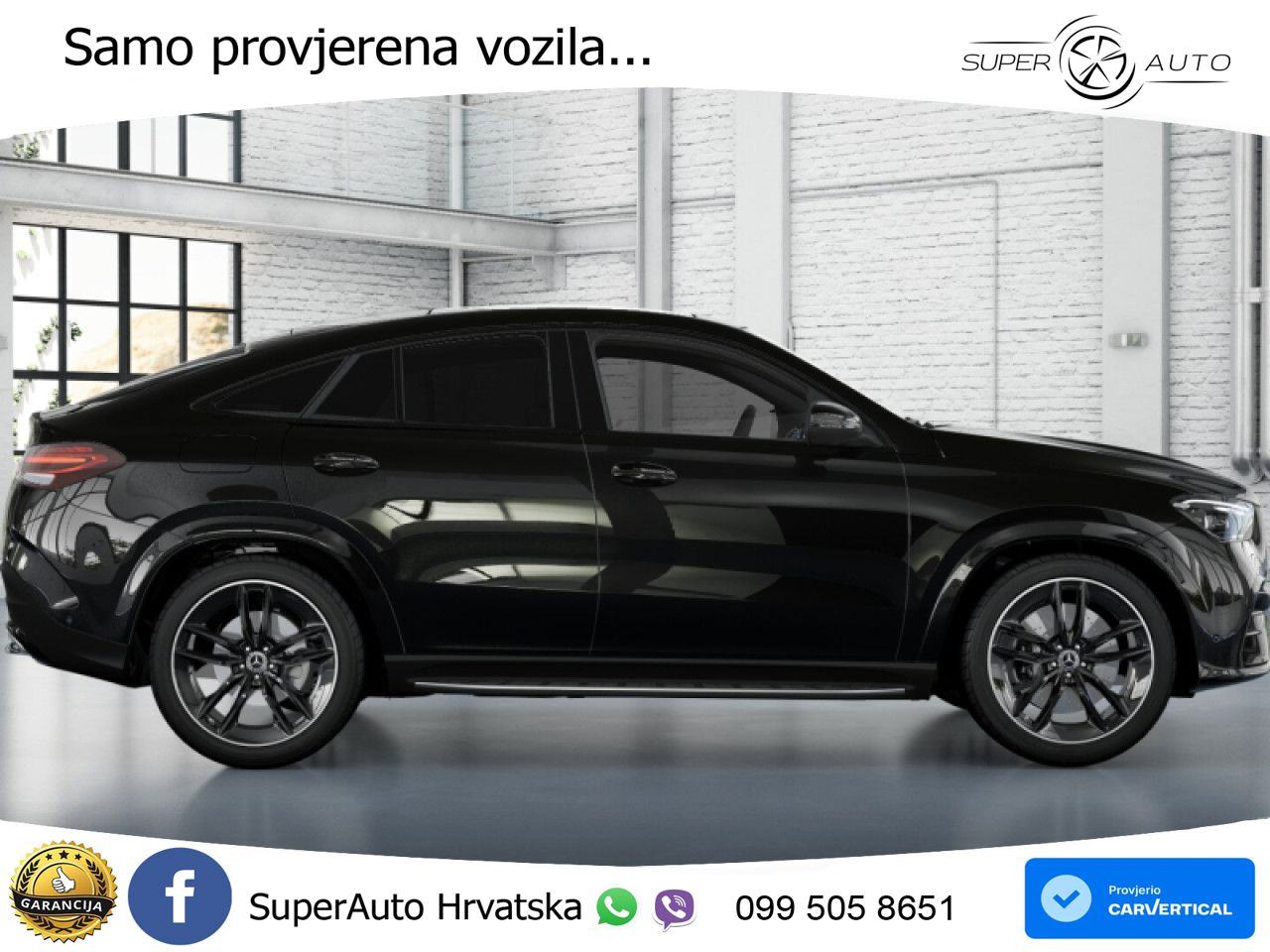 Mercedes GLE Coupe 450d (367 KS) EQ Boost 4MATIC 9G-TRONIC AMG LED+GR, fotografija 17
