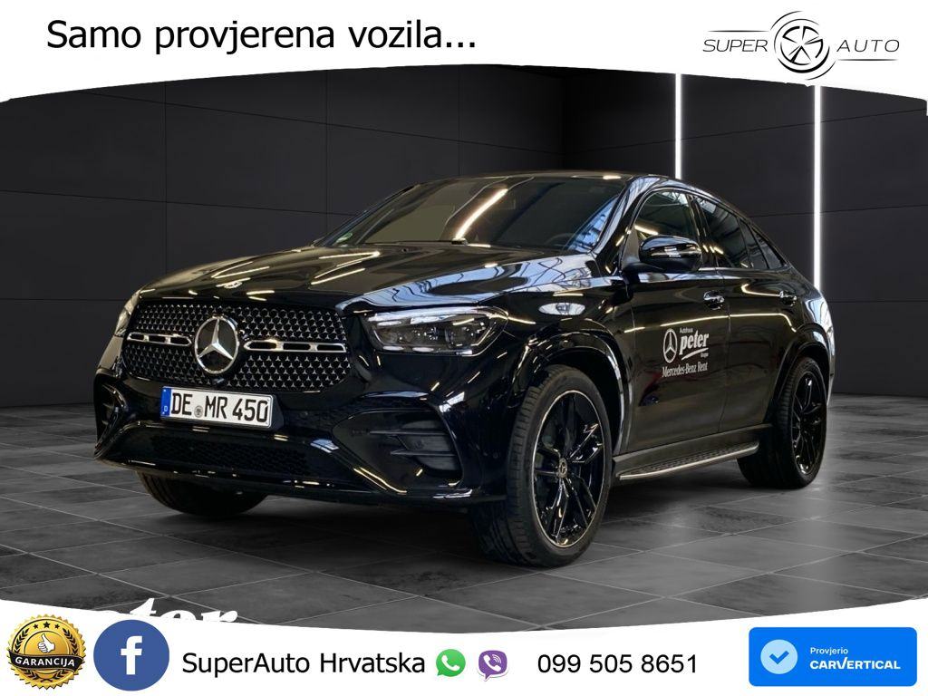 Mercedes GLE Coupe 450d (367 KS) EQ Boost 4MATIC 9G-TRONIC AMG LED+GR