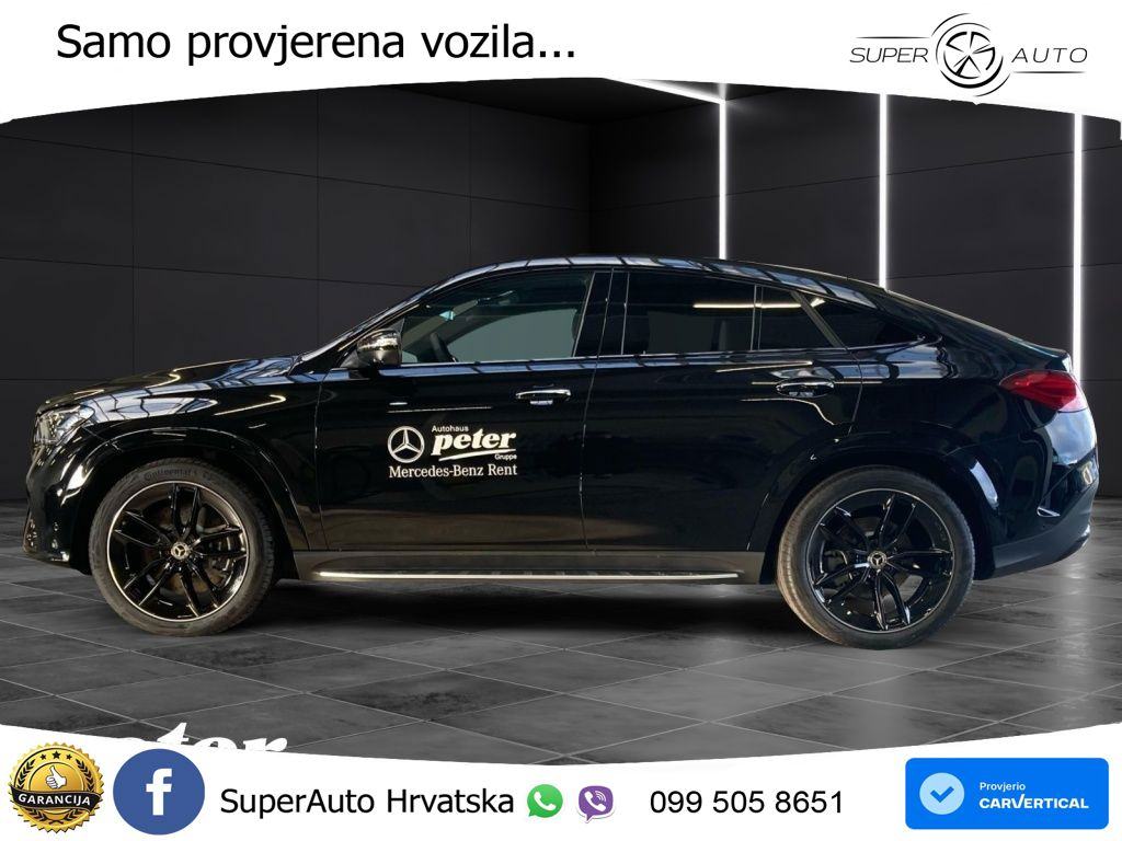 Mercedes GLE Coupe 450d (367 KS) EQ Boost 4MATIC 9G-TRONIC AMG LED+GR, fotografija 2