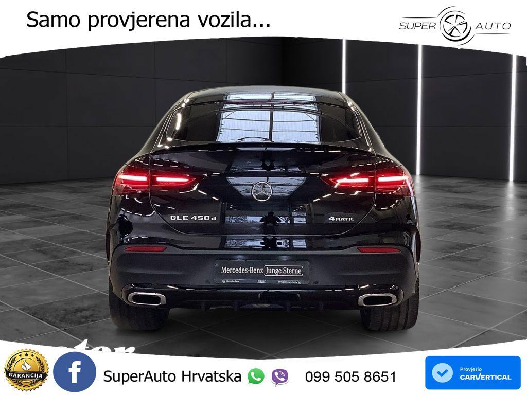 Mercedes GLE Coupe 450d (367 KS) EQ Boost 4MATIC 9G-TRONIC AMG LED+GR, fotografija 4