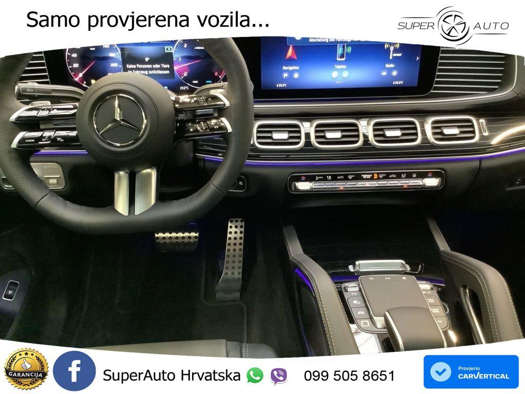 Mercedes GLE Coupe 450d (367 KS) EQ Boost 4MATIC 9G-TRONIC AMG LED+GR, fotografija 12