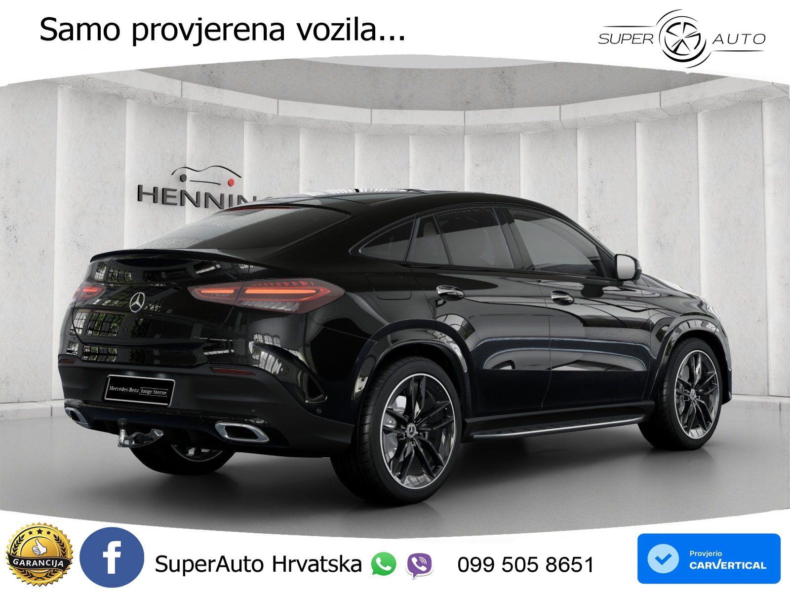 Mercedes GLE Coupe 450d (367 KS) EQ Boost 4MATIC 9G-TRONIC AMG LED+GR, fotografija 4