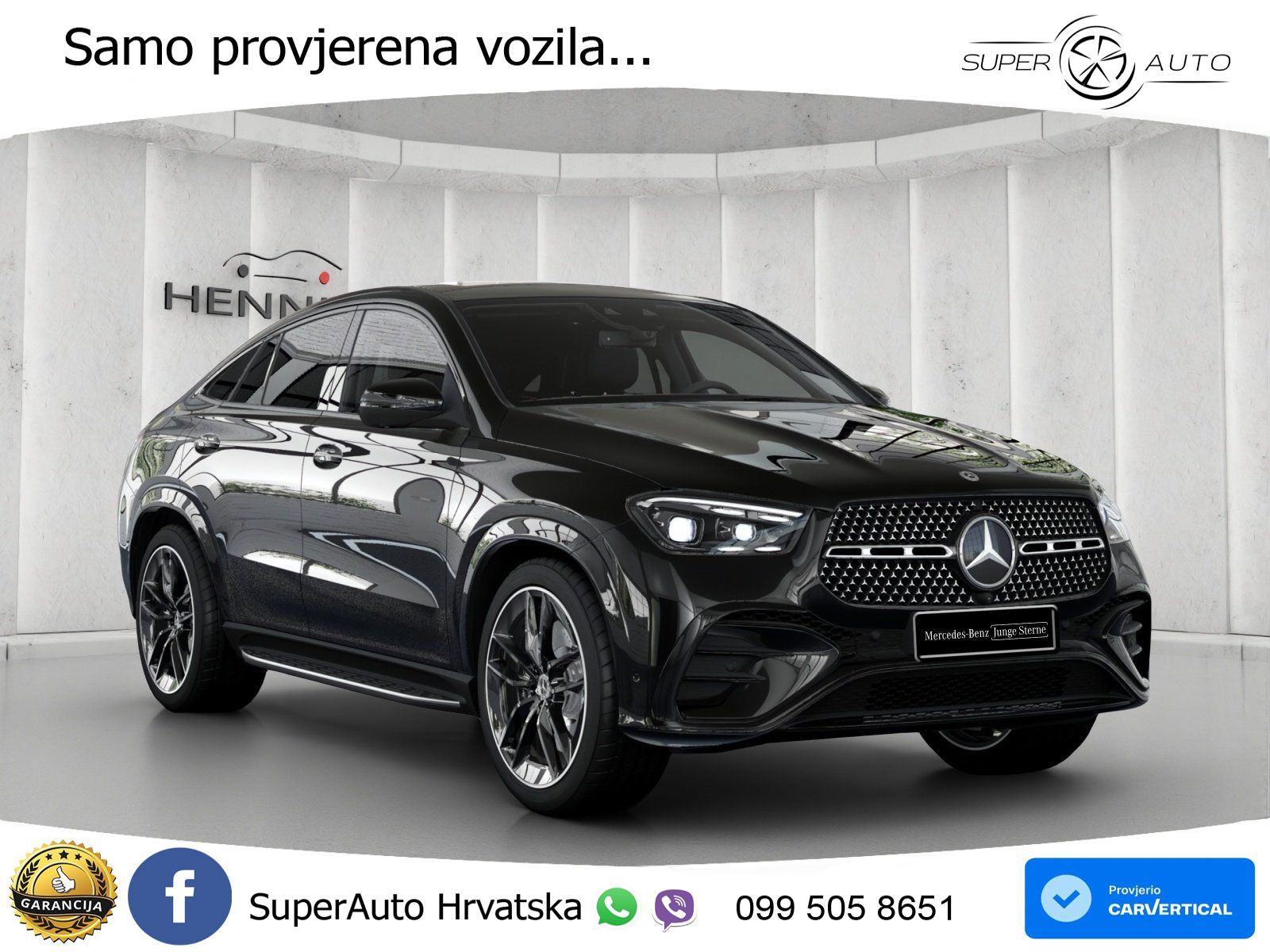 Mercedes GLE Coupe 450d (367 KS) EQ Boost 4MATIC 9G-TRONIC AMG LED+GR, fotografija 6