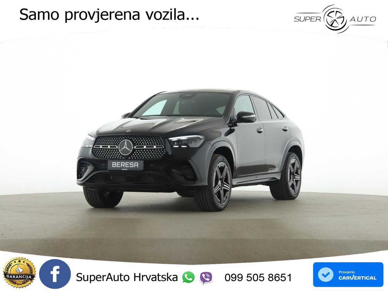 Mercedes GLE Coupe 450d (367 KS) EQ Boost 4MATIC 9G-TRONIC AMG LED+GR