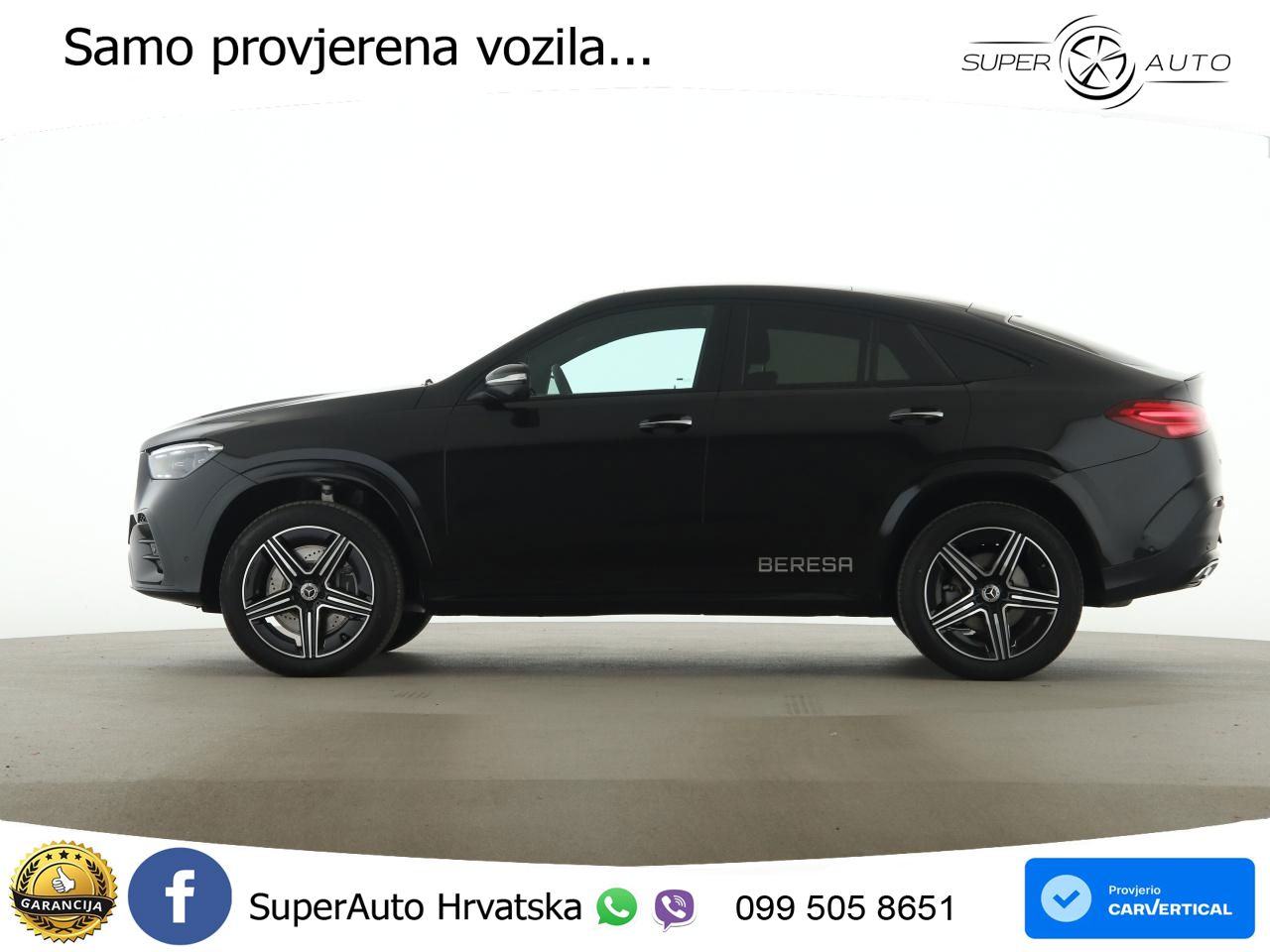 Mercedes GLE Coupe 450d (367 KS) EQ Boost 4MATIC 9G-TRONIC AMG LED+GR, fotografija 3