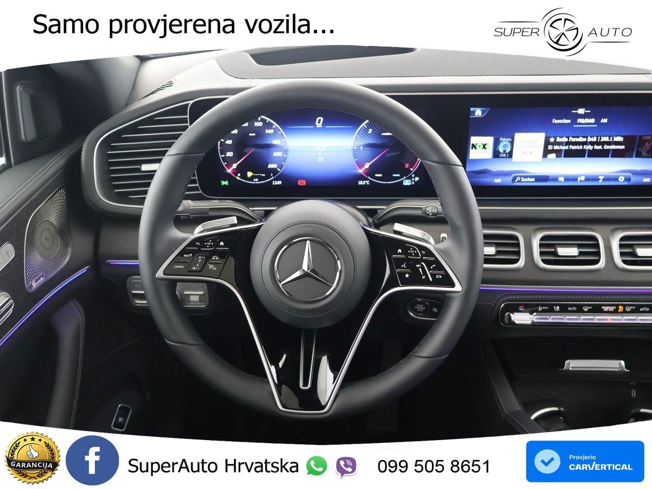 Mercedes GLE Coupe 450d (367 KS) EQ Boost 4MATIC 9G-TRONIC AMG LED+GR, fotografija 11