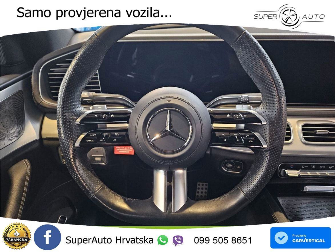 Mercedes GLE Coupe 450d (367 KS) EQ Boost 4MATIC 9G-TRONIC LED+GR SJED, fotografija 18