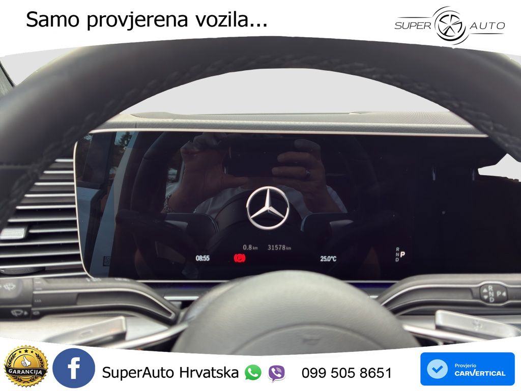 Mercedes GLE Coupe 450d (367 KS) EQ Boost 4MATIC 9G-TRONIC LED+GR SJED, fotografija 8