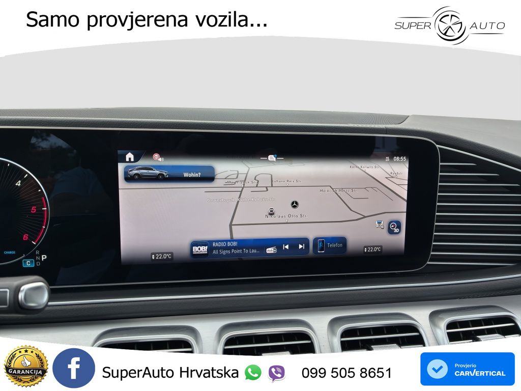 Mercedes GLE Coupe 450d (367 KS) EQ Boost 4MATIC 9G-TRONIC LED+GR SJED, fotografija 9