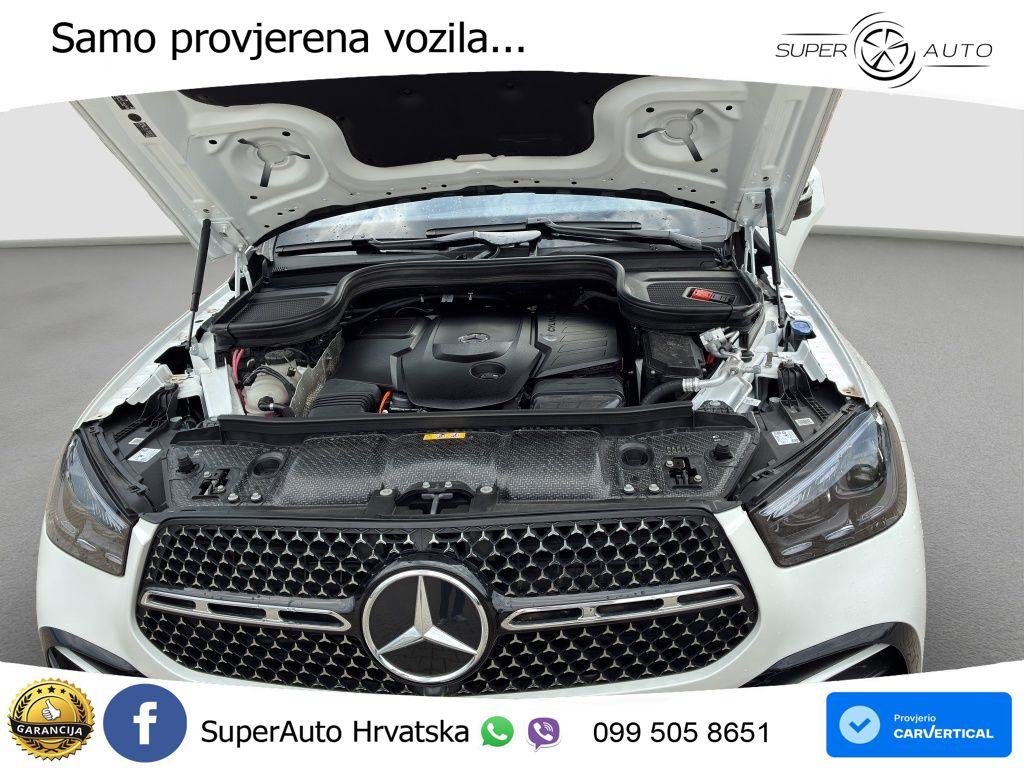 Mercedes GLE Coupe 450d (367 KS) EQ Boost 4MATIC 9G-TRONIC LED+GR SJED, fotografija 17