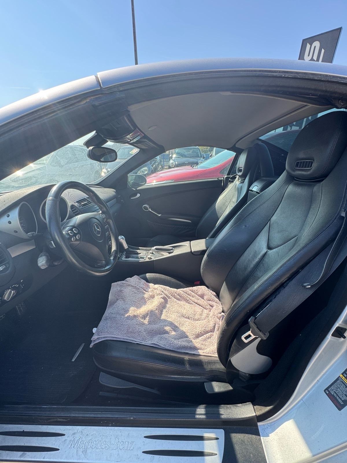 Mercedes SLK Roadster 200 Kompressor AUTOMATIK —KOŽA—TEMPOMAT—ALU 18”, fotografija 12