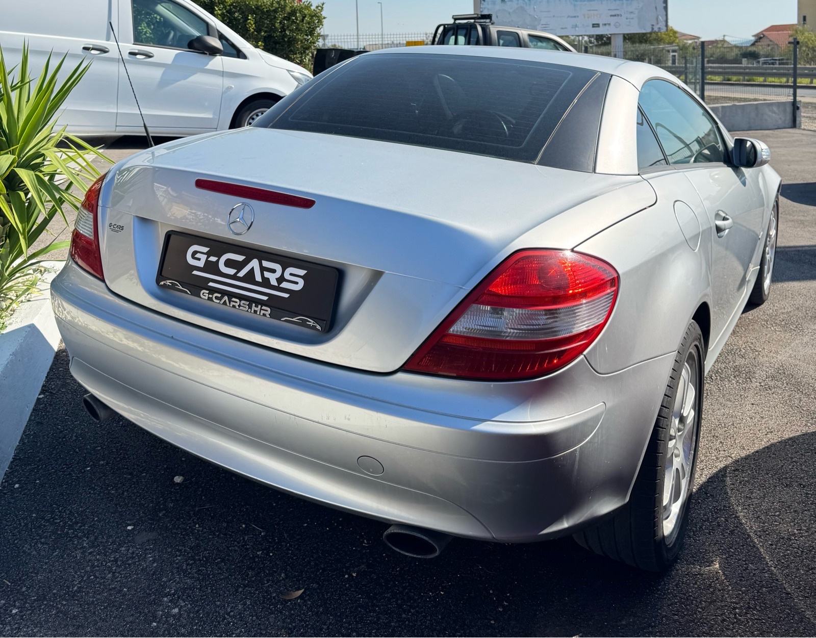 Mercedes SLK Roadster 200 Kompressor AUTOMATIK —KOŽA—TEMPOMAT—ALU 18”, fotografija 5
