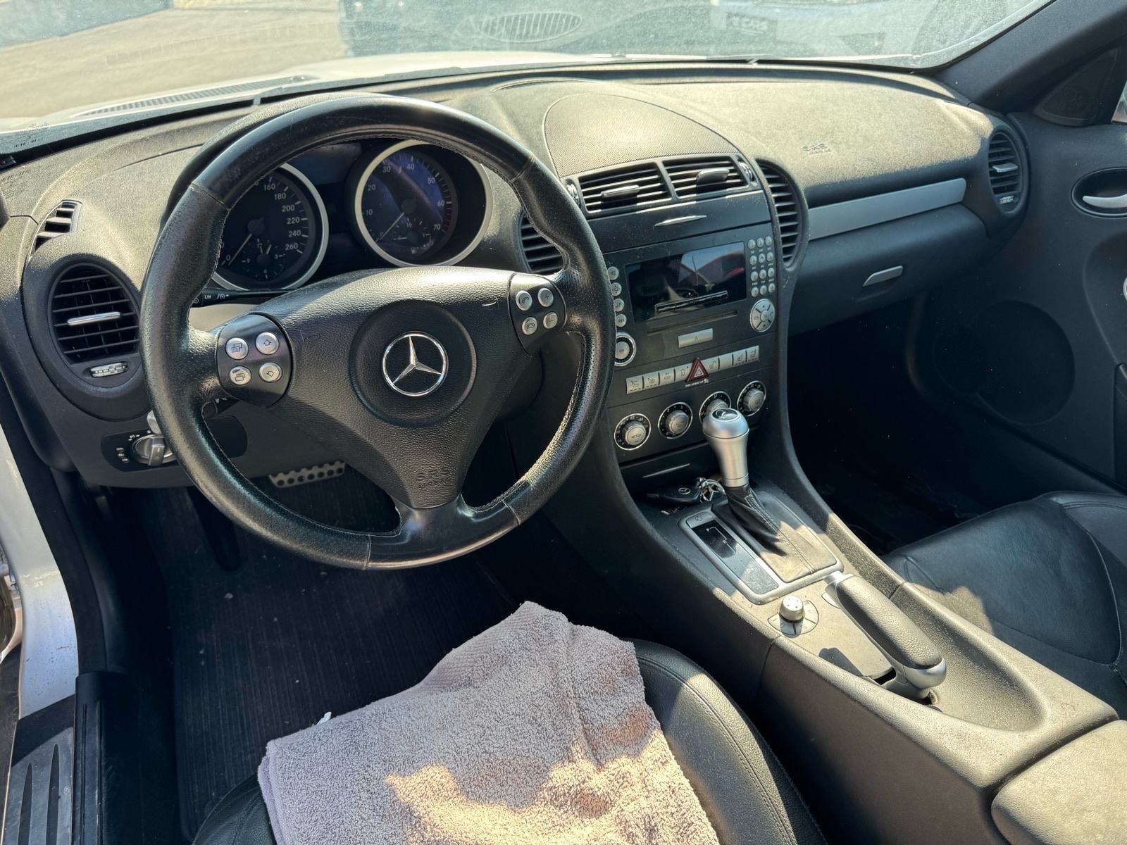Mercedes SLK Roadster 200 Kompressor AUTOMATIK —KOŽA—TEMPOMAT—ALU 18”, fotografija 9