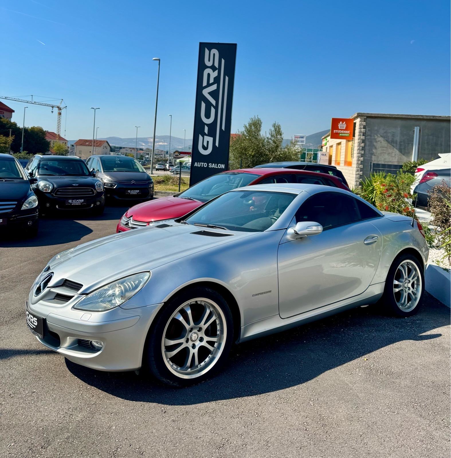 Mercedes SLK Roadster 200 Kompressor AUTOMATIK —KOŽA—TEMPOMAT—ALU 18”, fotografija 2