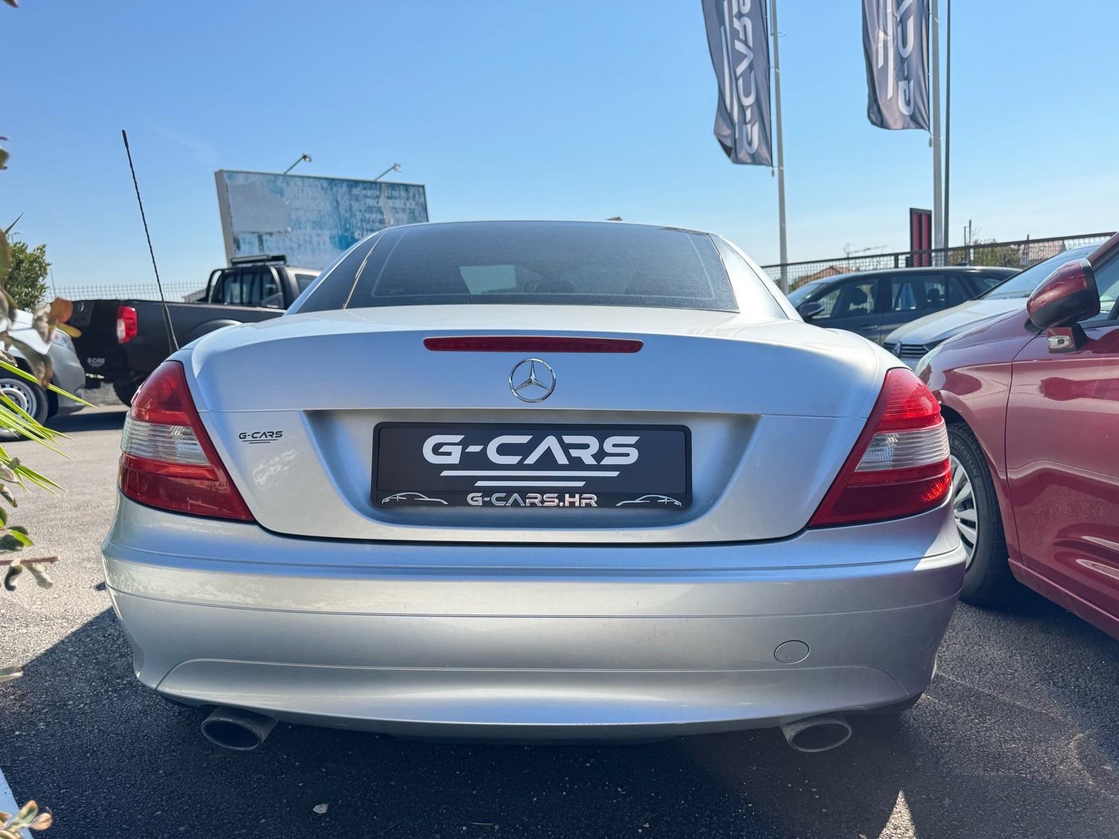 Mercedes SLK Roadster 200 Kompressor AUTOMATIK —KOŽA—TEMPOMAT—ALU 18”, fotografija 4