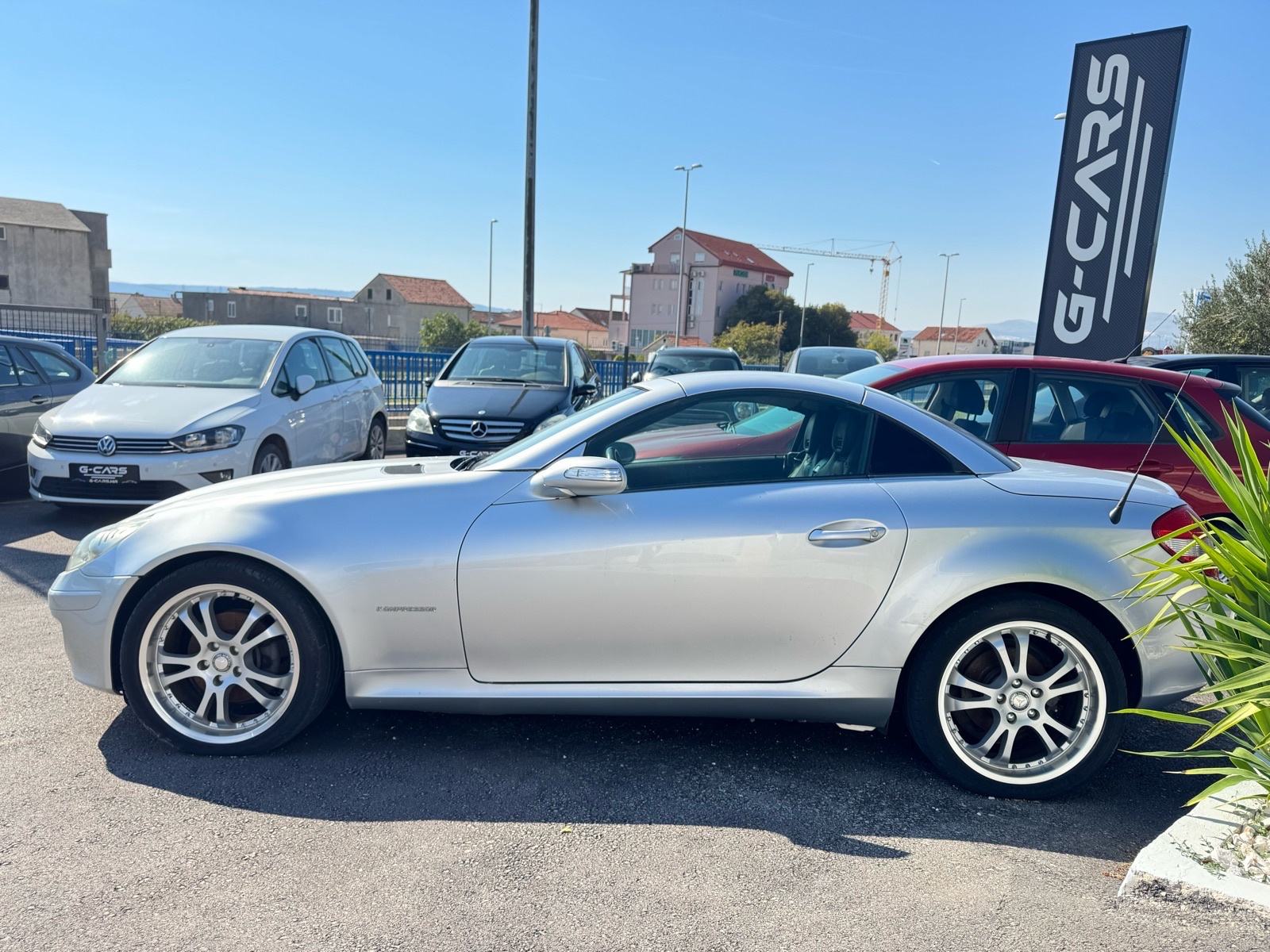 Mercedes SLK Roadster 200 Kompressor AUTOMATIK —KOŽA—TEMPOMAT—ALU 18”, fotografija 3