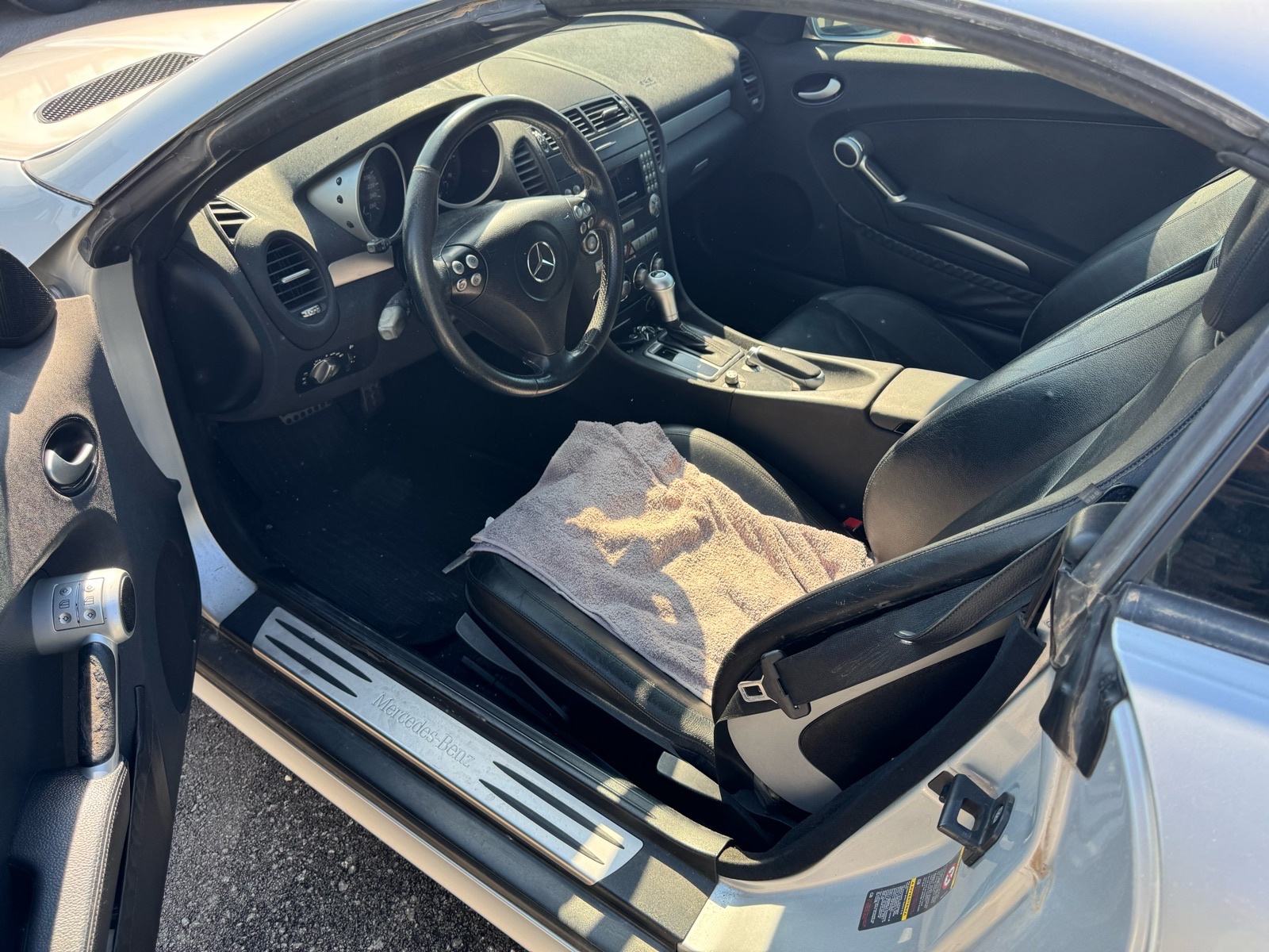 Mercedes SLK Roadster 200 Kompressor AUTOMATIK —KOŽA—TEMPOMAT—ALU 18”, fotografija 11