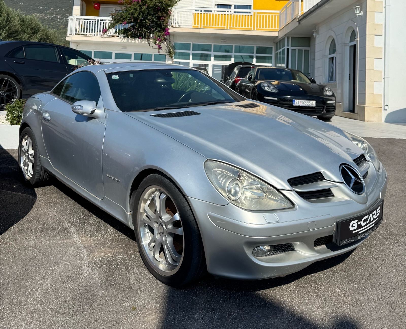 Mercedes SLK Roadster 200 Kompressor AUTOMATIK —KOŽA—TEMPOMAT—ALU 18”, fotografija 6