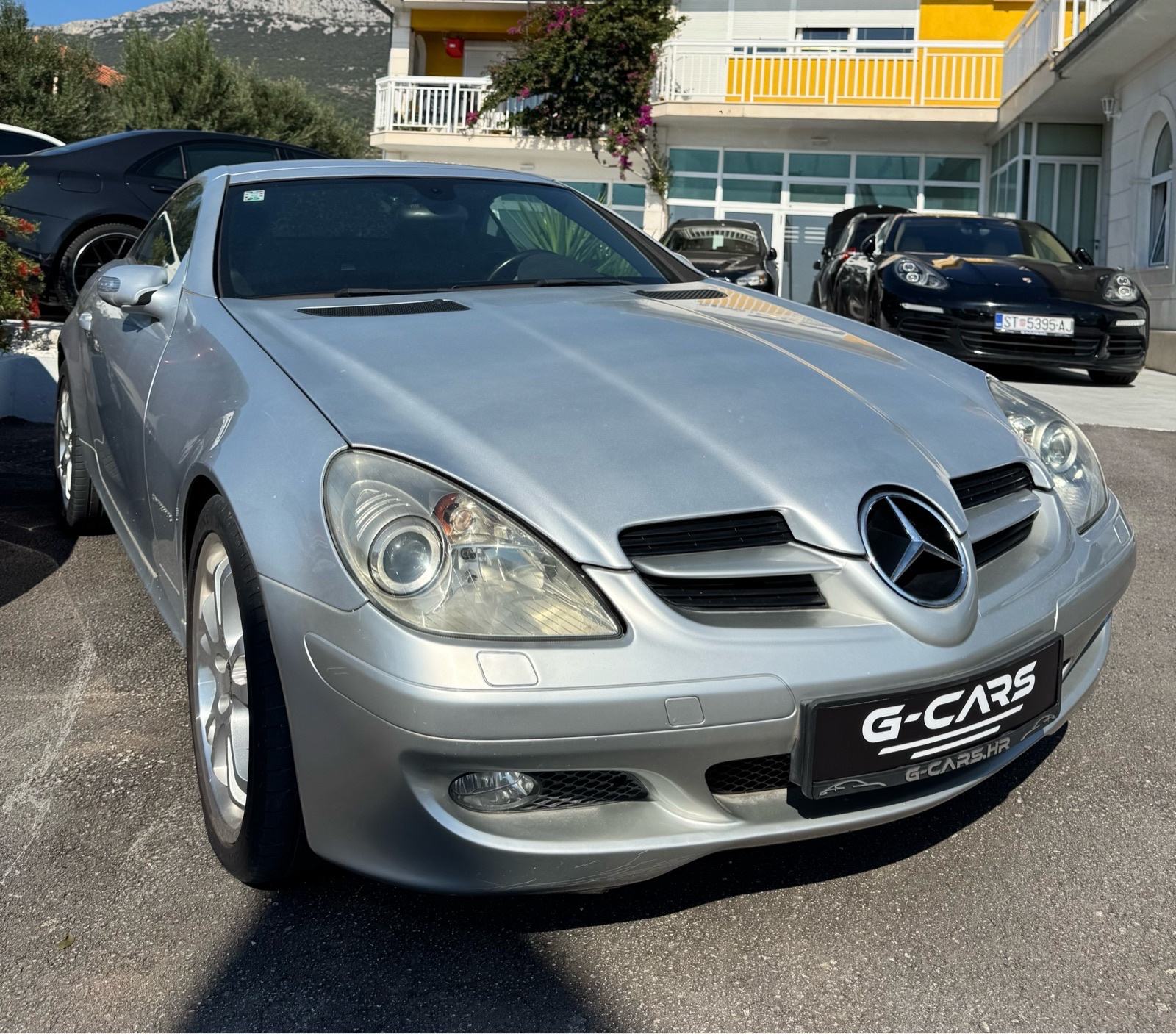 Mercedes SLK Roadster 200 Kompressor AUTOMATIK —KOŽA—TEMPOMAT—ALU 18”, fotografija 7