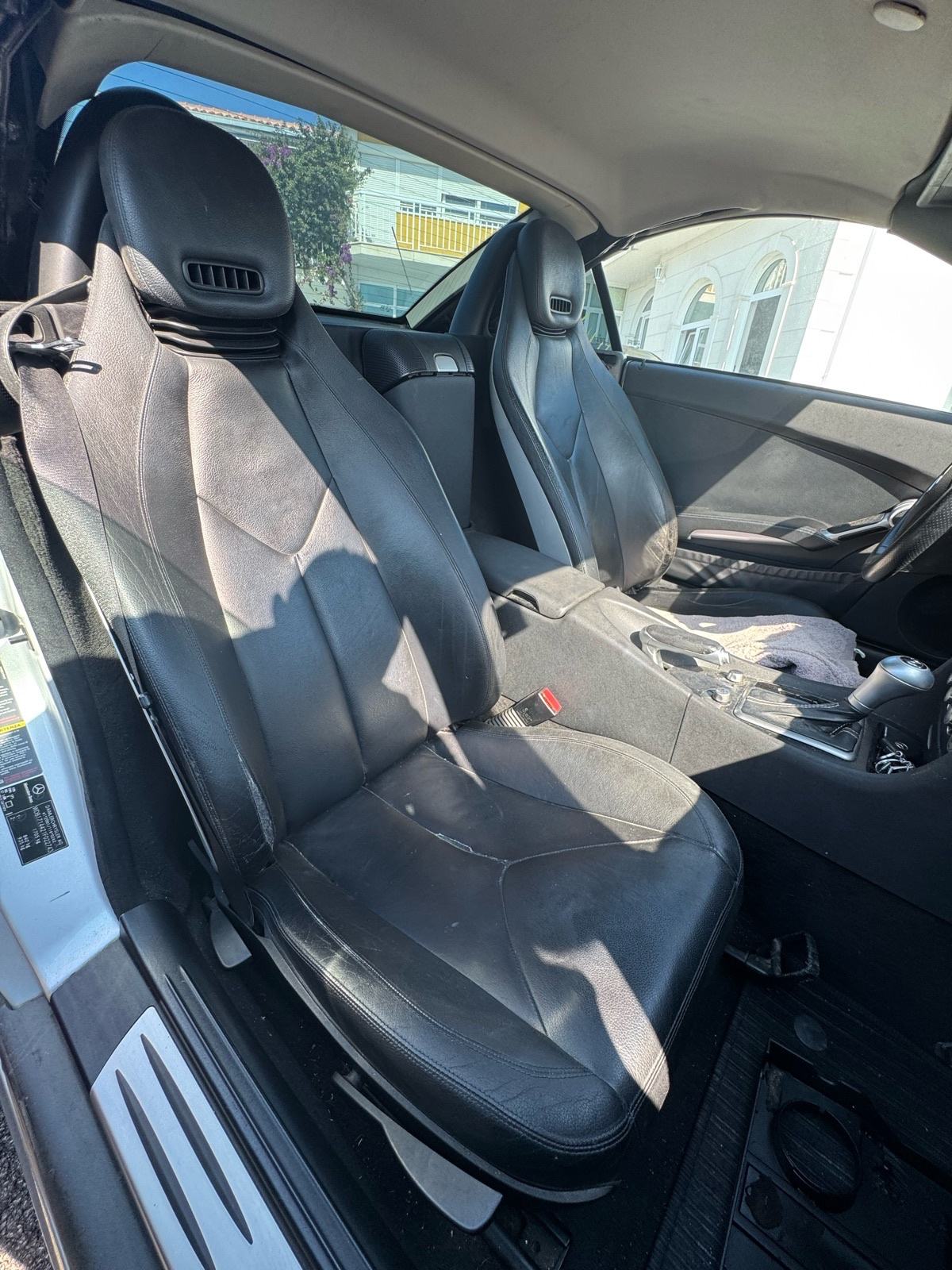 Mercedes SLK Roadster 200 Kompressor AUTOMATIK —KOŽA—TEMPOMAT—ALU 18”, fotografija 14