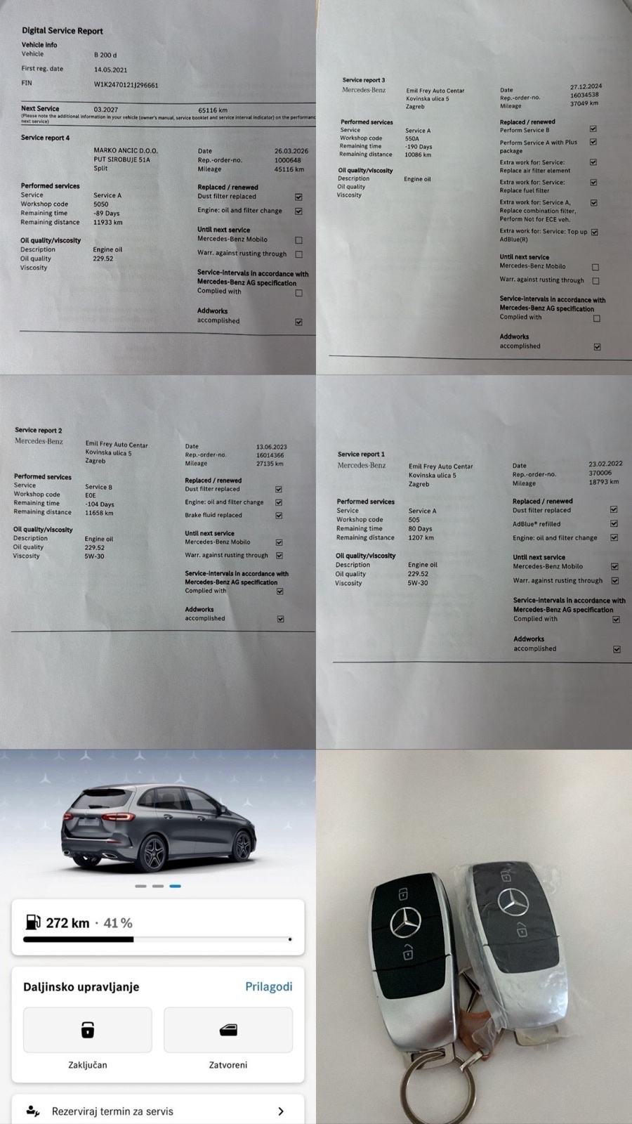 MERCEDES B 200 d FULL AMG ❗️49500 KM ❗️MODEL 2022 g TOP STANJE NOVO, fotografija 19