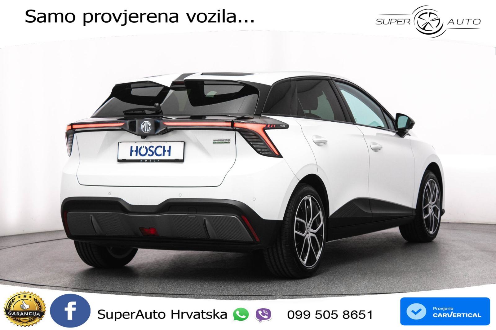 MG 4 64 kWh Luxury 204 KS, LED+ACC+ASIST+PDC+VIRT+360, fotografija 5