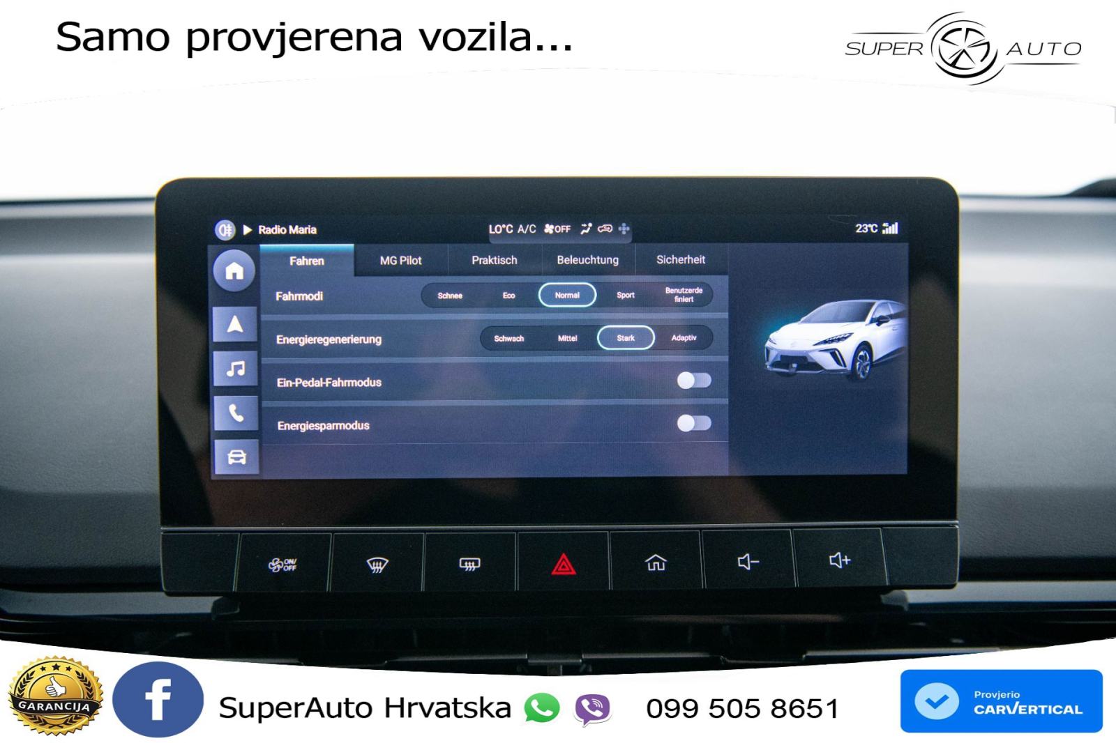 MG 4 64 kWh Luxury 204 KS, LED+ACC+ASIST+PDC+VIRT+360, fotografija 9