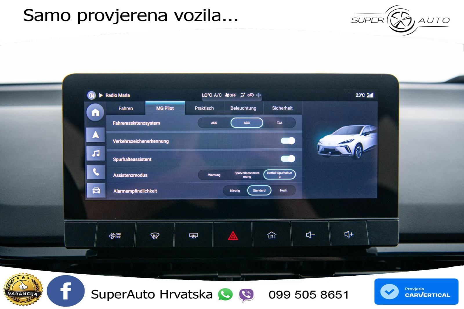 MG 4 64 kWh Luxury 204 KS, LED+ACC+ASIST+PDC+VIRT+360, fotografija 10