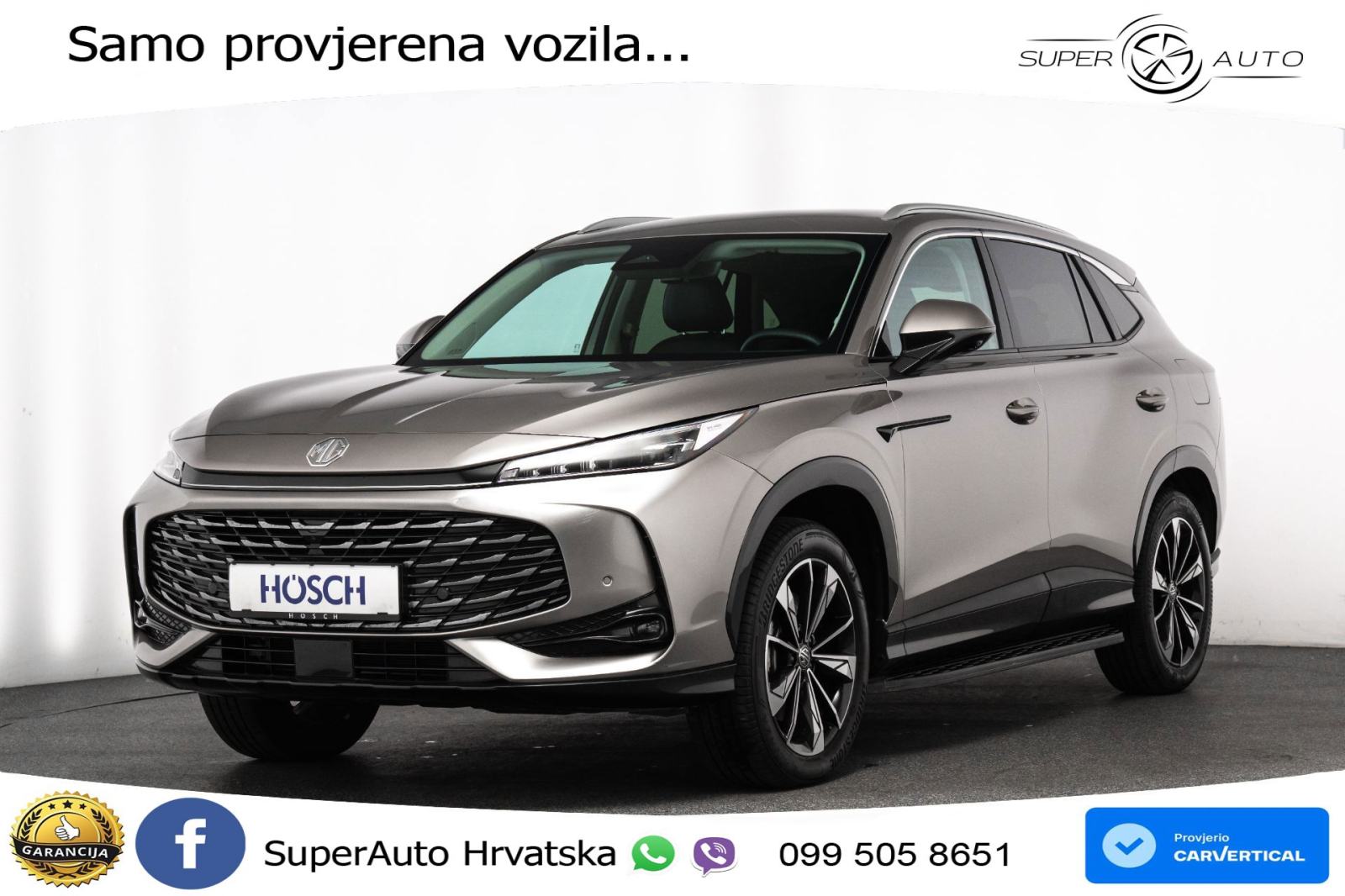 MG HS 1.5T Aut. Luxury 272 KS, LED+ACC+GR SJED+360+VIRT+PDC
