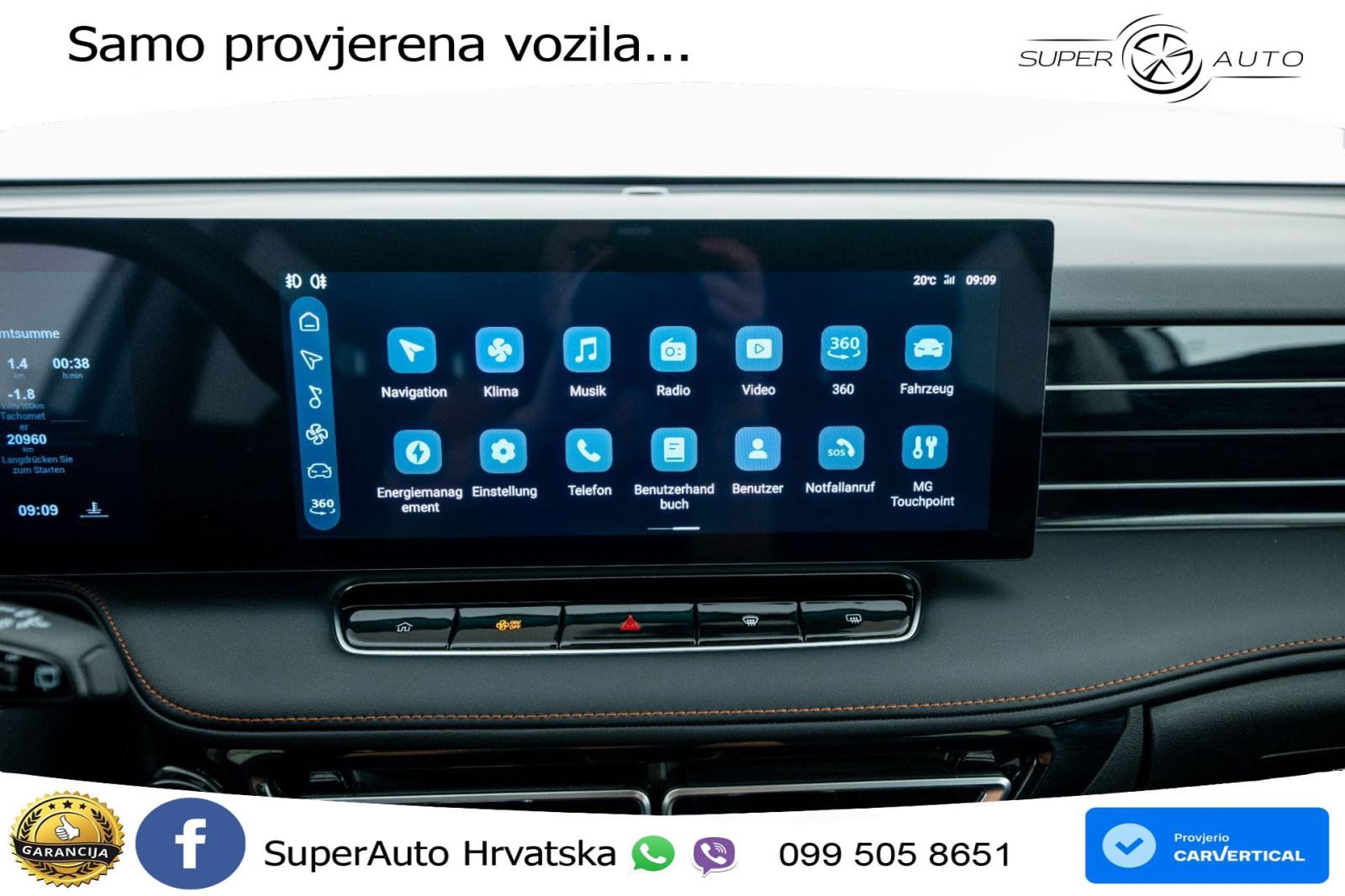 MG HS 1.5T Aut. Luxury 299 KS, LED+ACC+ASIST+GR SJED+360+VIRT+PDC, fotografija 13